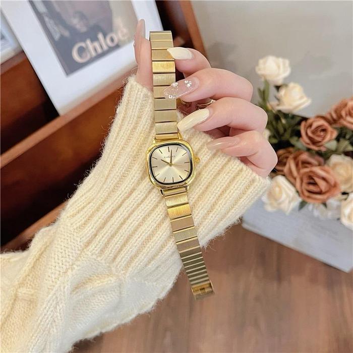 Barbee Jam Tangan Wanita Analog Gogoey Kotak Watches