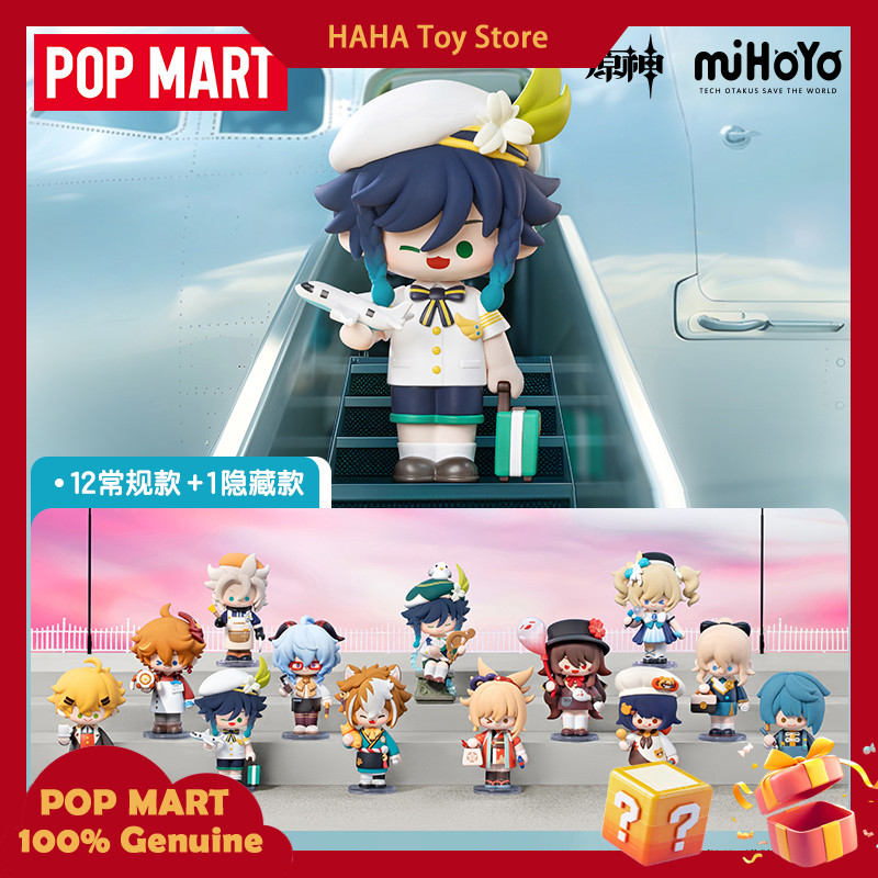 Original Popmart Genshin Impact Dress-Up Dreams Themed Chibi Series Blind Box Mystery Box Doll
