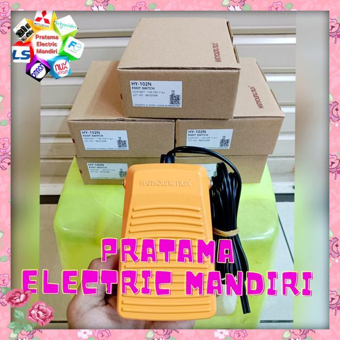 Paling Berkualitas Hanyoung Nux Foot Switch Pedal Hy102 Hy-102 - New Type : Hy-102N Hy102N Hy 102N
