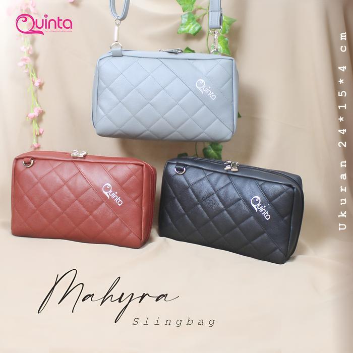 veluna- Tas Quinta Selempang Mahyra Slingbag Tas Multifungsi Dengan Quilting Bahan Lapis Tiga