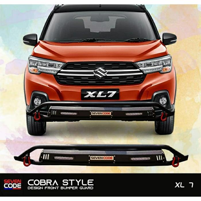 BERGARANSI Front Bumper Guard SEVENCODE Suzuki XL7 XL 7 Towing Depan Cobra
