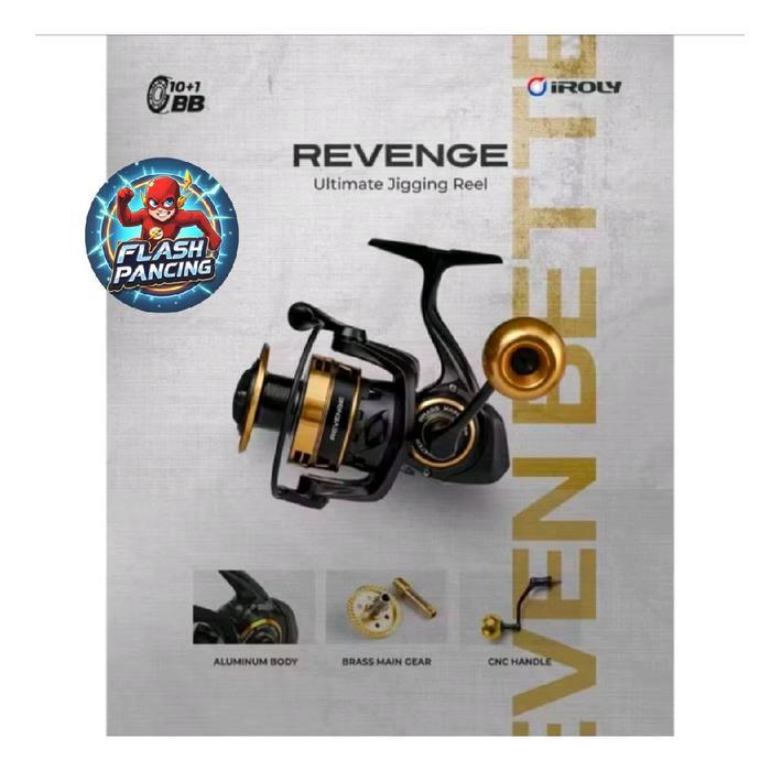 REEL IROLY REVENGE (6000/7000 PG/XG) - POWER HANDLE