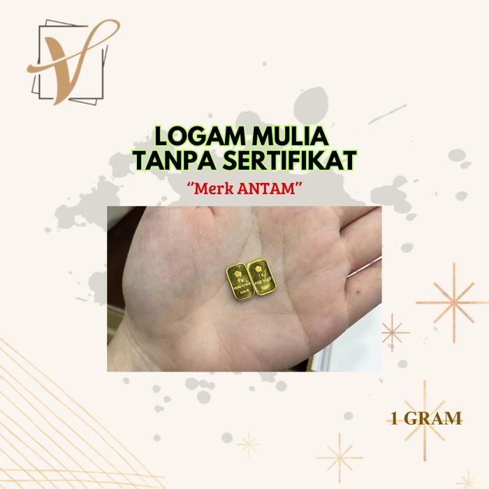 Logam Mulia Antam Retro Tanpa Sertifikat - 1 Gram