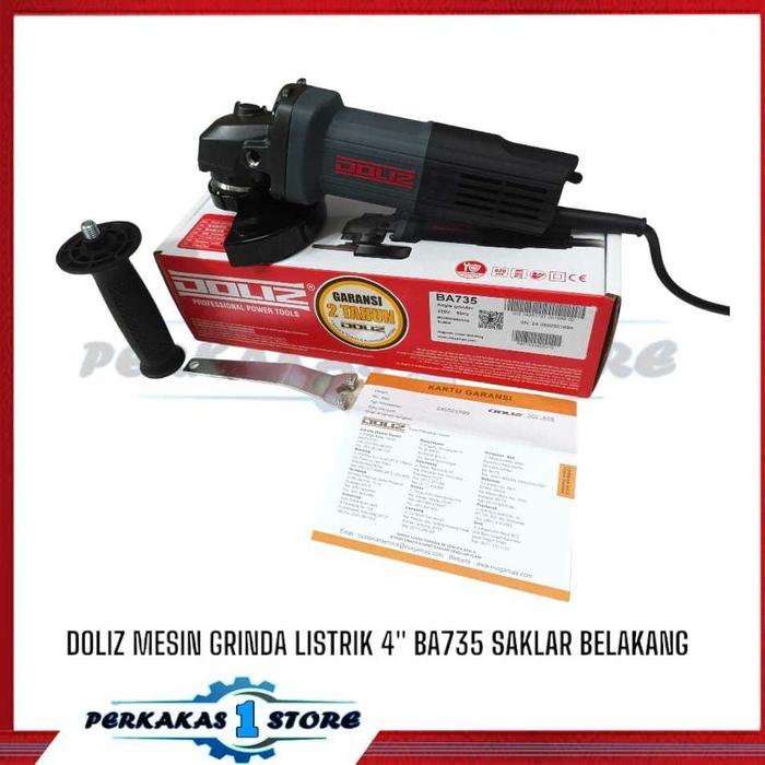 EDS DOLIZ MESIN GERINDA KODENKI GURINDA TANGAN MESIN GRENDA LISTRIK 4 INCH BA-735