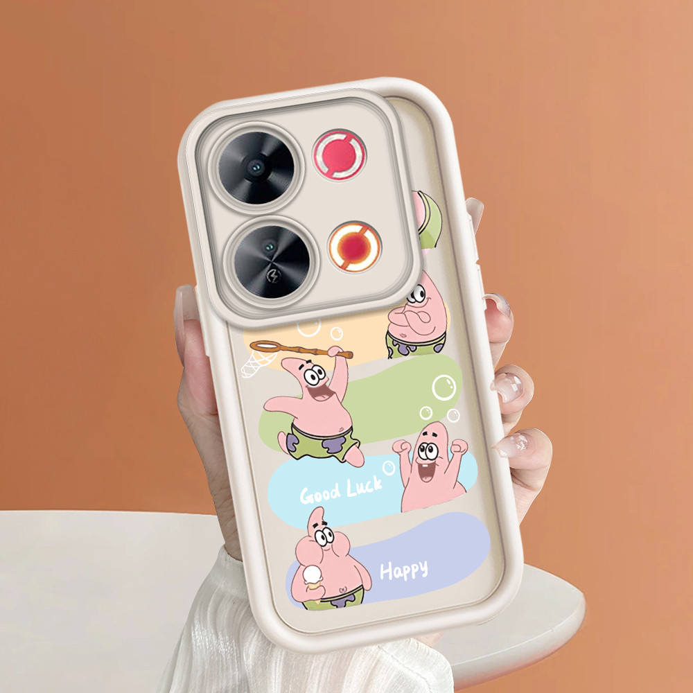 Casing Hp Untuk Itel P65 Case Kesing Protect Phone TY DLJ C8-2608 SpongeBob dan Patrick