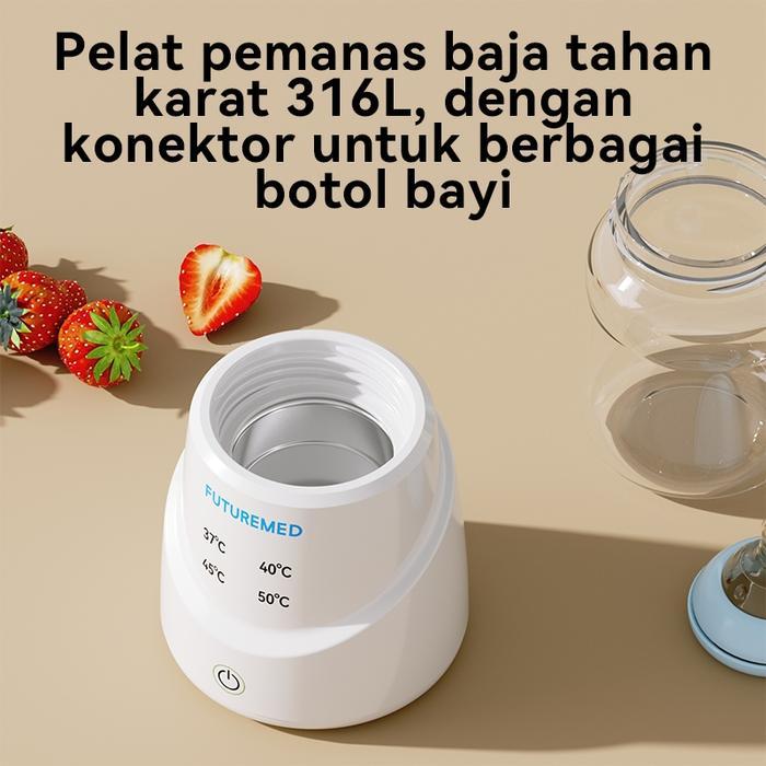 lev7- Futuremed Portable Bottle Warmer / Penghangat Asi /Alat Pemanas Asi Susu