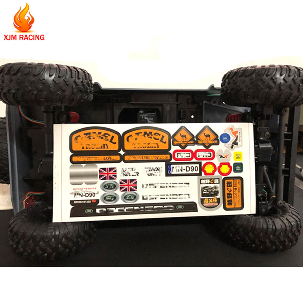 RC Car Model Stickers MN D90 D91 MN99S MN45 WPL B14 B24 B16 B36 C14 C24 RC Car Spare Parts DIY Simul