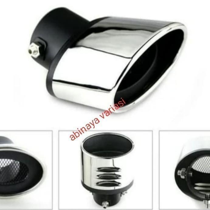 Buntut Ujung Knalpot Mobil RUSH/TERIOS 2023 Muffler Jaring
