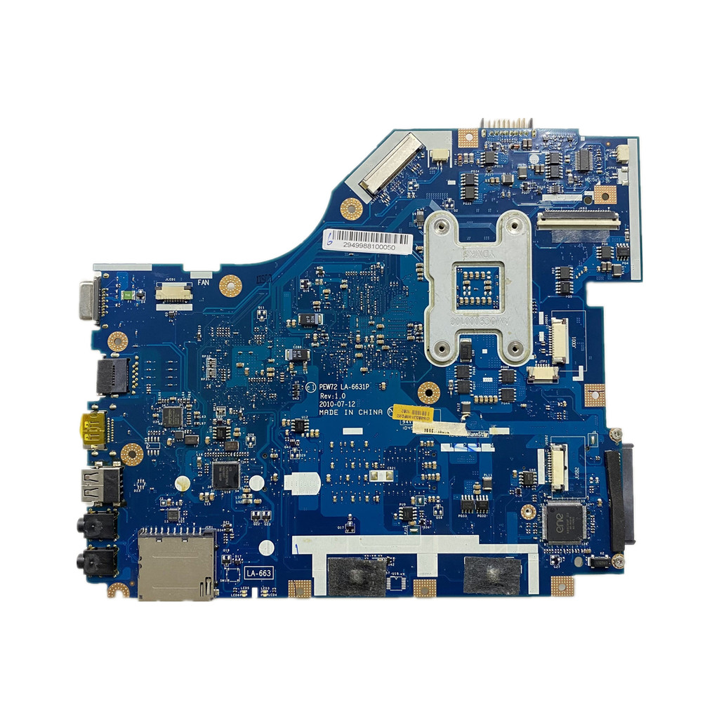 PEW72 LA-6631P Mainboard For Acer Aspire 5336 5736 5736Z Laptop Motherboard MBRDD02001 MBTZZ02001 GM
