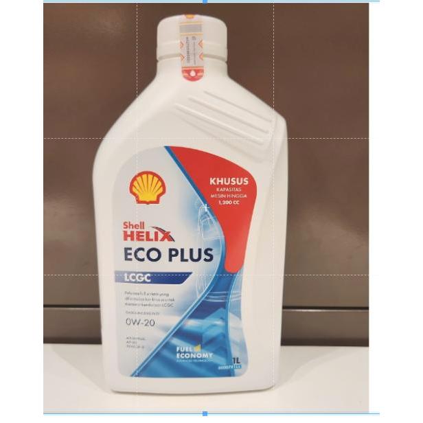 Oli Shell Helix ECO Plus LCGC 0w-20 1 Liter