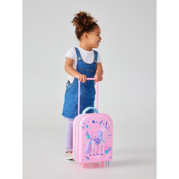 Tas Smiggle Teeny Stego - Unicorn Trolley/Tas Koper Anak Tk/Kado/Ori