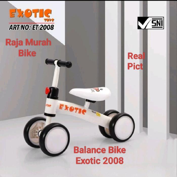 Sepeda Balance Bike Exotic 2008 Push Bike Balance Bike Sepeda Anak PushBike Exotic 2008