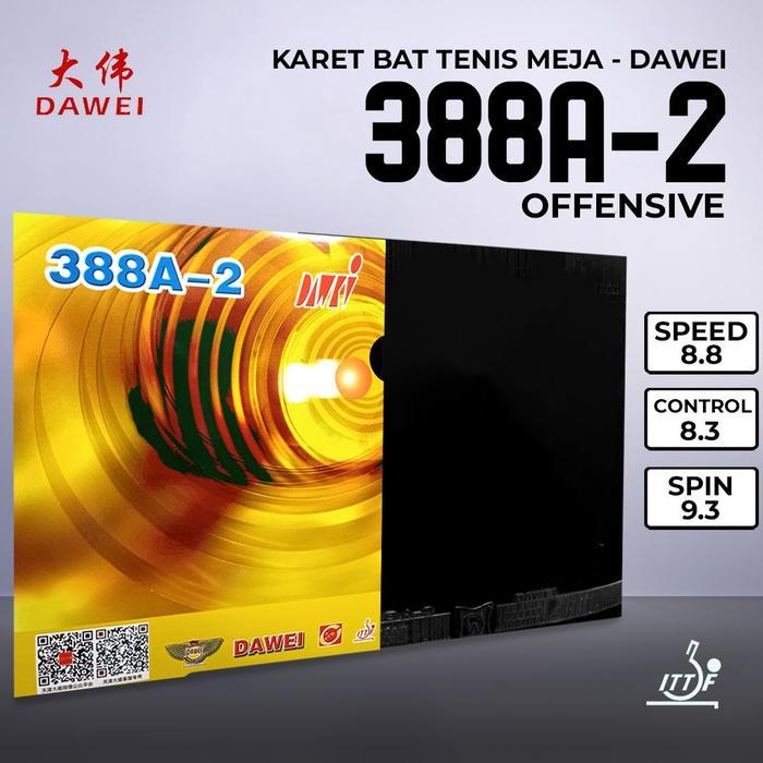 Karet Bat Pingpong Dawei 388A-2