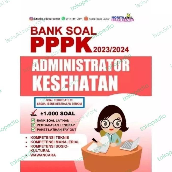 [Voucher] Buku Bank Soal PPPK Administrator Kesehatan 2023/2024 Terbaru