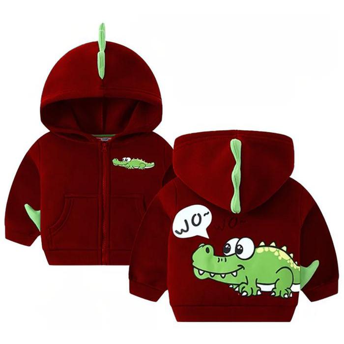 [Voucher] HOODIE JAKET ANAK USIA 1-6TH KARAKTER HEWAN LUCU CASUAL