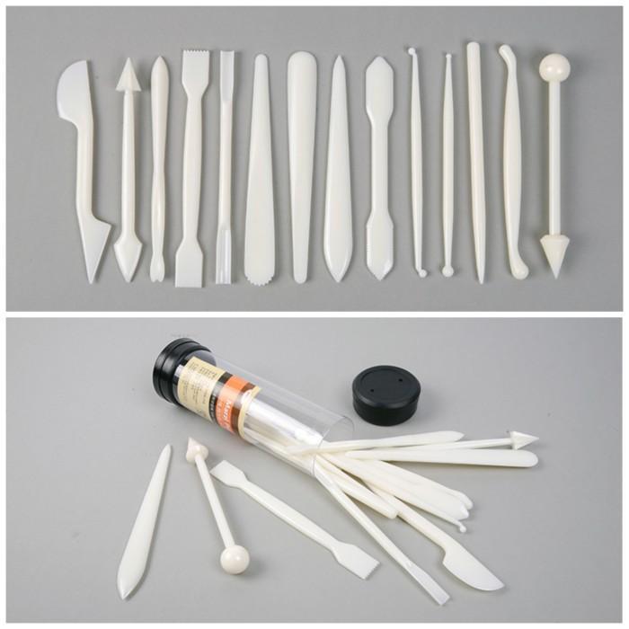 Terlaris  Korean Marzipan Wagashi Modelling Tools Set Of 14Pcs