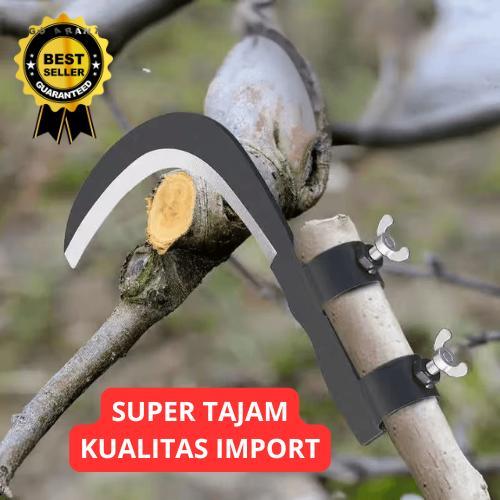 Pisau sabit sawit pisau pinang dahan tinggi batang tanaman impor