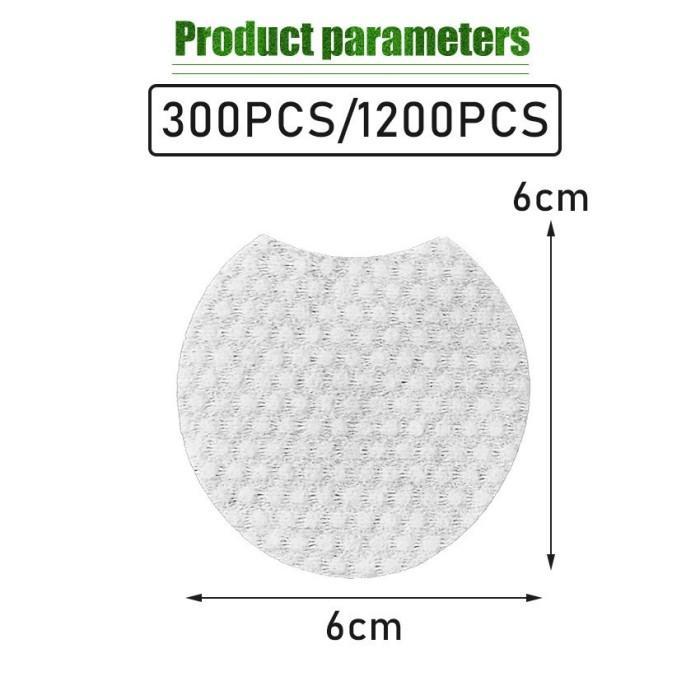 0kx6- 1200 Pcs Kapas Wajah Tipis Bulat Pembersih Makeup Facial Cotton Pads