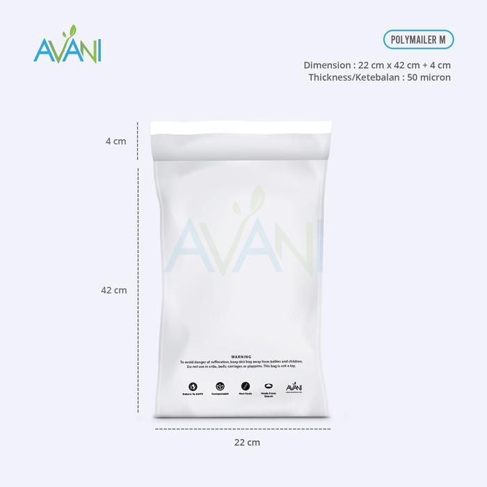 Polymailer Kantong Singkong Packing Ramah Lingkungan - Cassava Polymailer