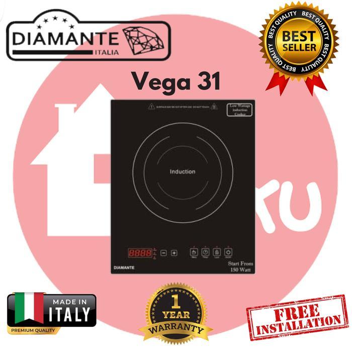 KOMPOR INDUKSI low watt DIAMANTE VEGA 31 INDUCTION HOB