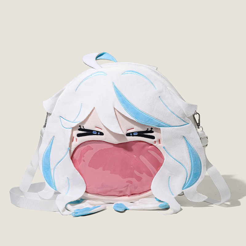 Genshin ImpactCartoon Focalors Personalized Large Capacity Student Backpack Itabag Anime Peripheral