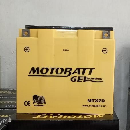 Aki Motor Honda Tiger, Tiger 2000, Tiger Revo Motobatt Mtx7D