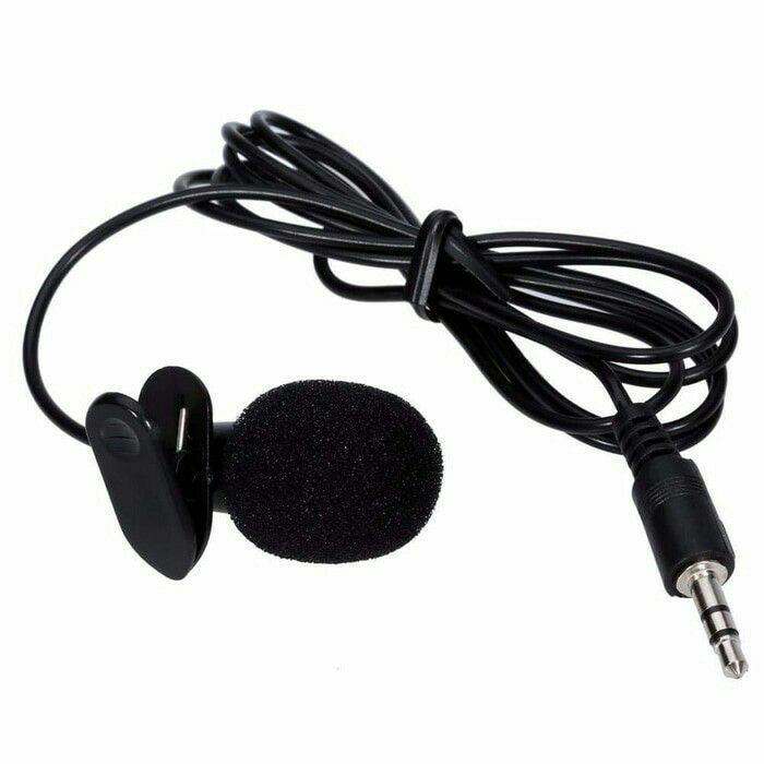 Promo Mic Clip On Jepit 3.5mm Microphone Mikrofon Klip On