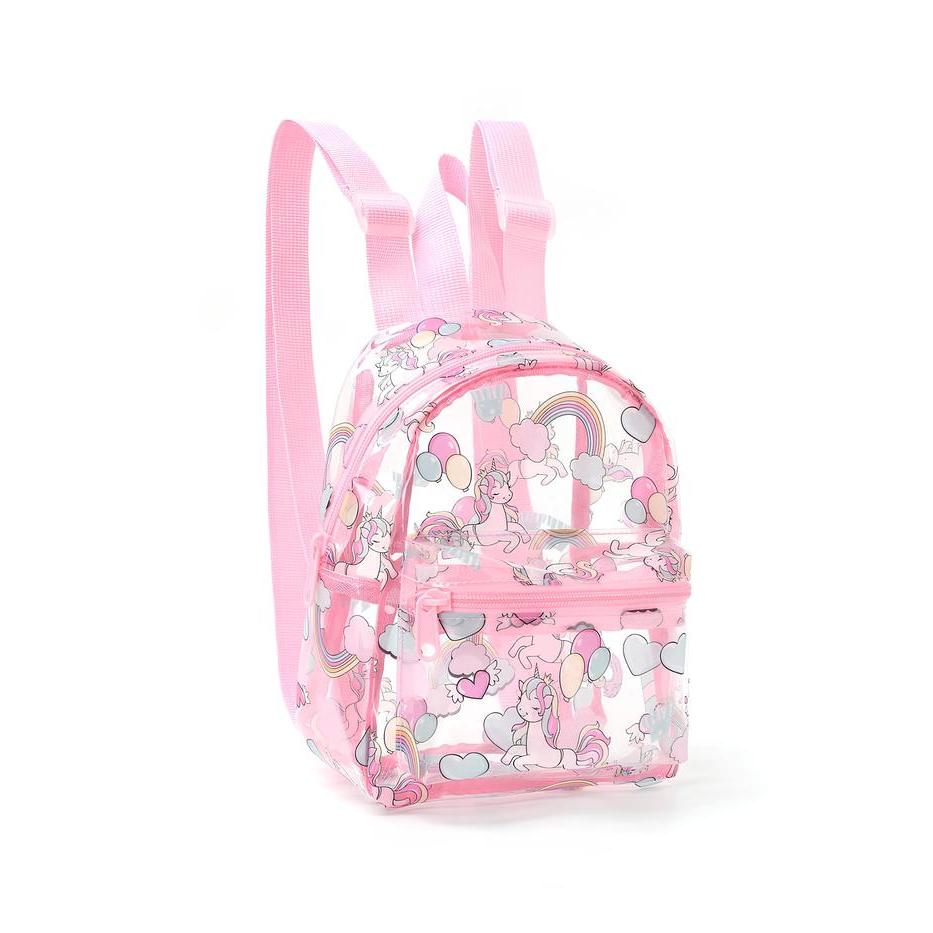 Tas Ransel Anak Mini Transparan Hadiah Ulang Tahun Lucu - Tas Mika Transparan Fashion Anak Original
