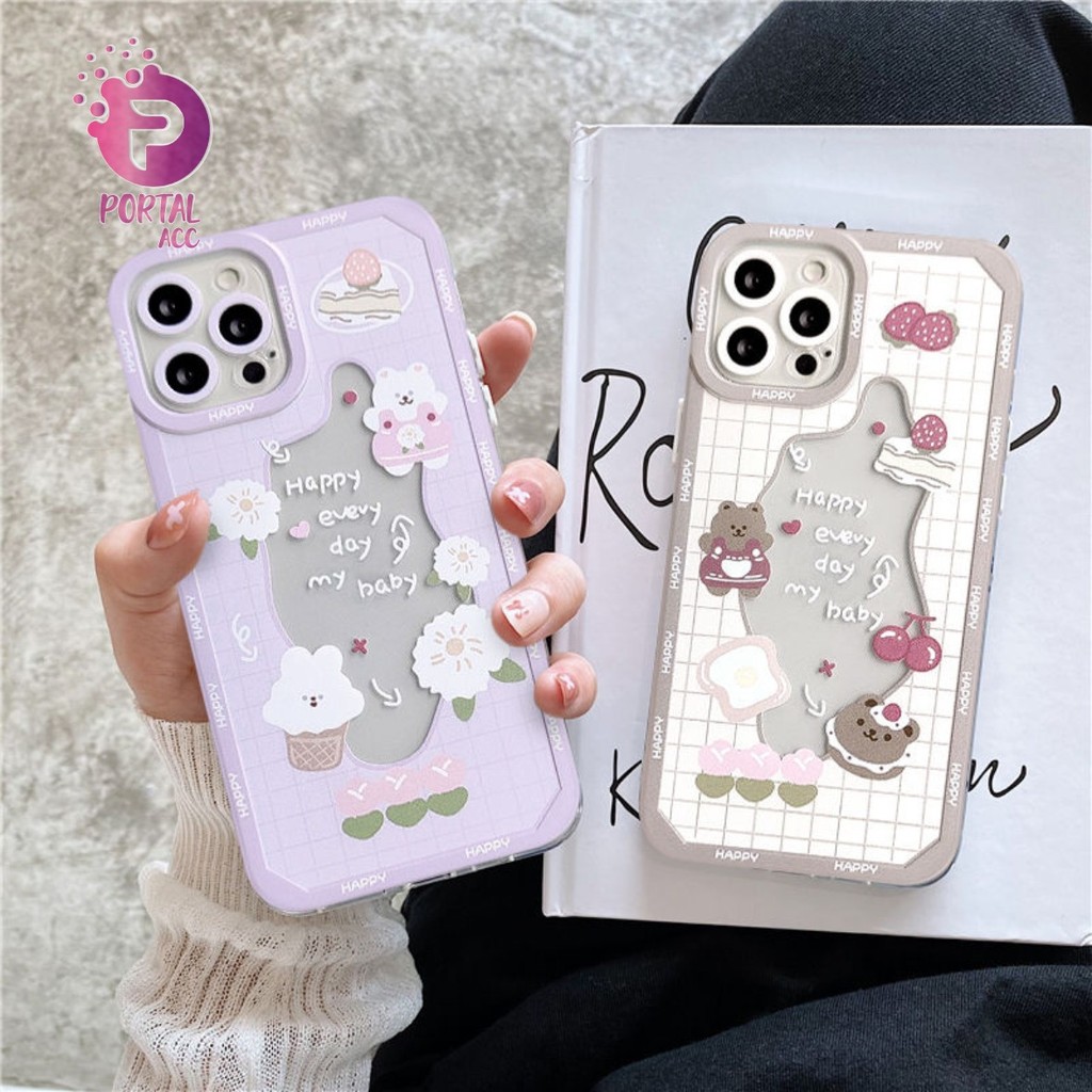 PA Casing Softcase Bening Clear Case Karakter SS106 INFINIX Smart 5 Smart 6 NFC Hot 9 play Hot 10 pl