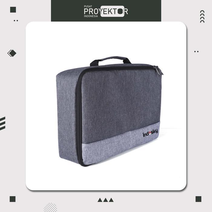 ivfo- Tas Proyektor Indosky Original Premium Ukuran Medium Tas Proyektor Mini Tas Projector