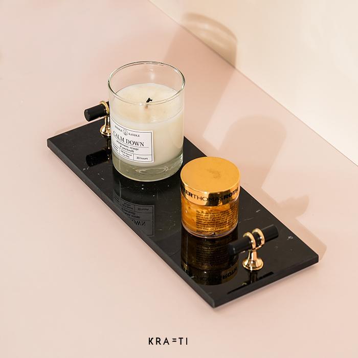 ASLI Cy Tray / pan / pan marmer / tatakan marmer / baki hotel READY STOCK