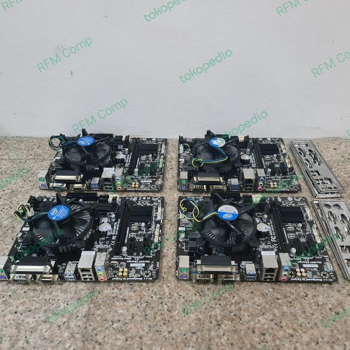 Paketan Mainboard H81 + Core i5 4590 + Fan