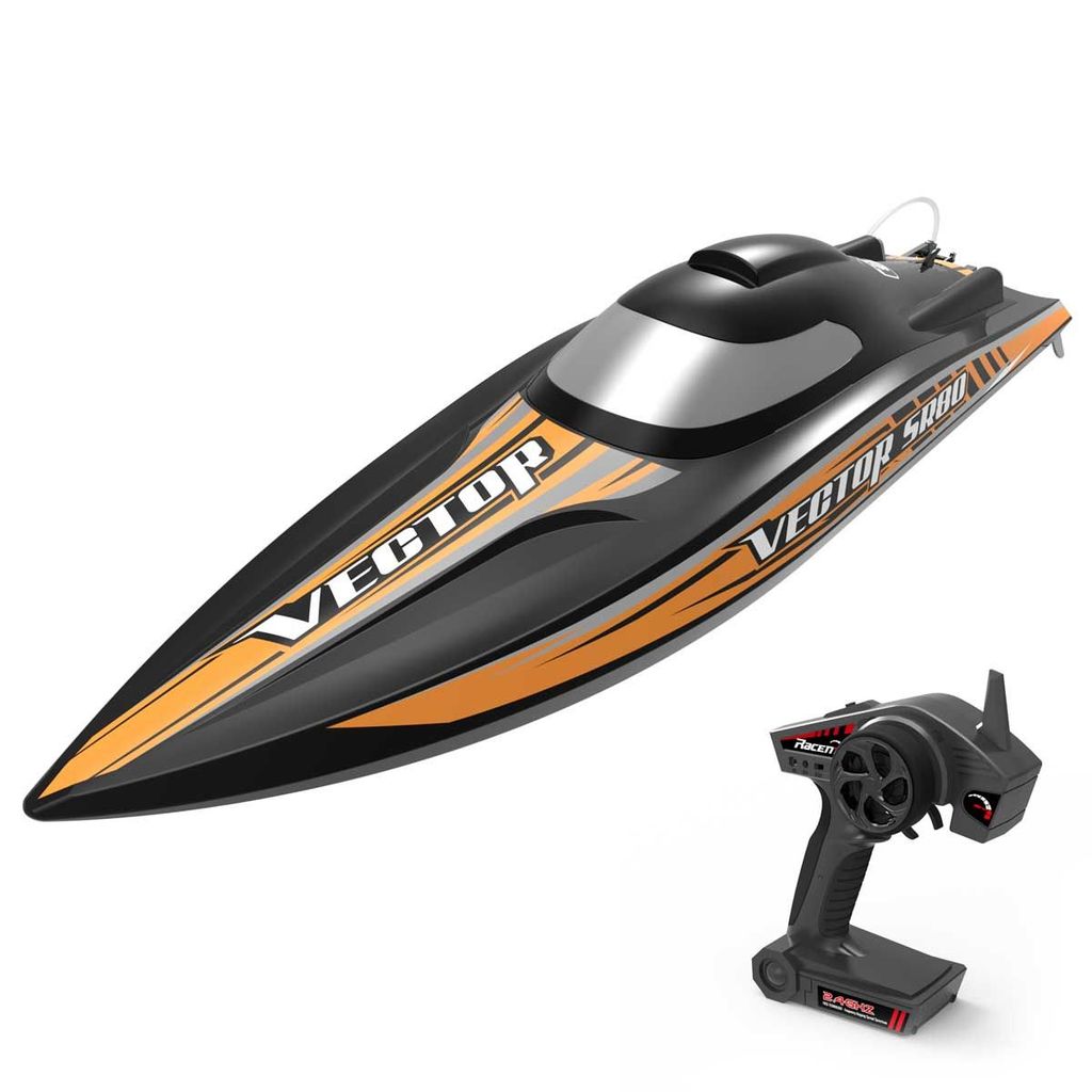 Volantex Rc Boat Vector Sr80 798-4 45Mph High Speed Racing Ship With Auto Roll Back Function And Abs