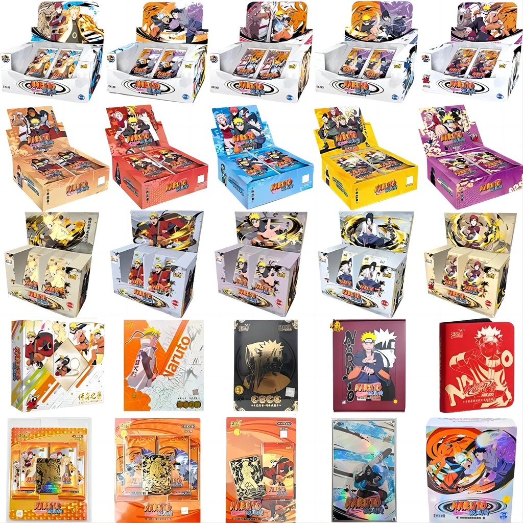Naruto Card New Naruto Heritage Booster Collection Cards Box Complete Series Card Booster Pack Toy F