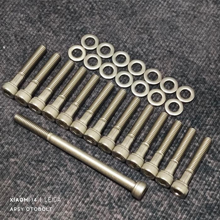 Baut Blok CVT Beat Scoopy Vario Karbu Kunci L Stainless 304