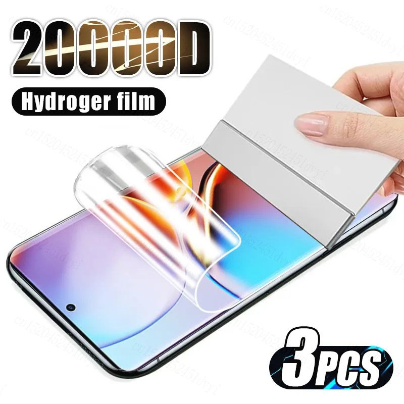 3Pcs Hydrogel Film for Motorola Edge 30 Ultra 40 30 Neo 20 Lite X40 X30 S30 Pro ThinkPhone Screen