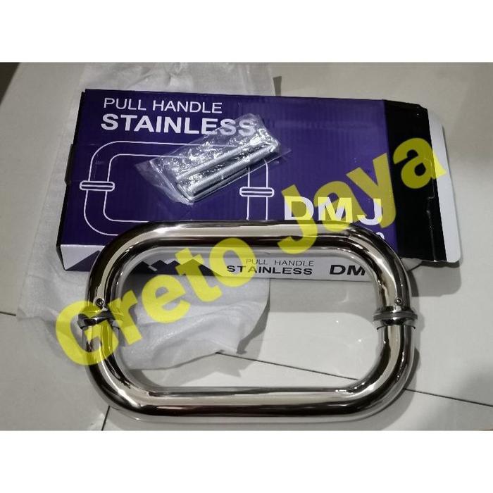 ( 20cm ) Pull Handle C Handel Pegangan Tarikan Pintu Kaca Panjang AS 20 cm Gagang Door Pipa Bulat