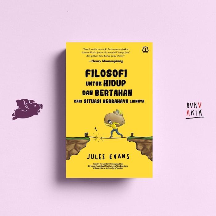 [Voucher] Filosofi untuk Bertahan Hidup dan Bertahan - Jules Evans