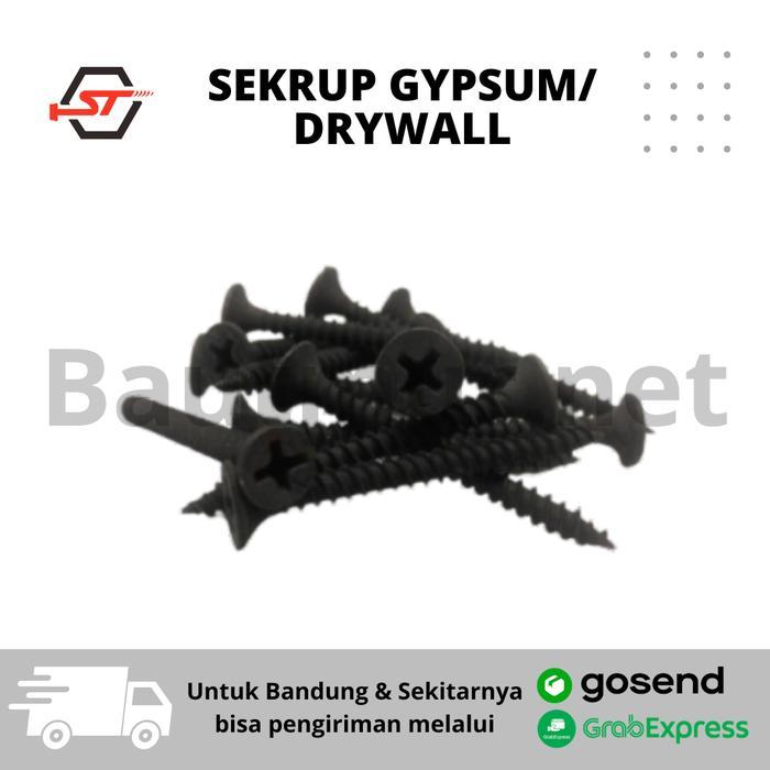 Terlaris - Sekrup Drywall L 6x2 inch Sekrup Gypsum 5cm 1 dus 200pcs