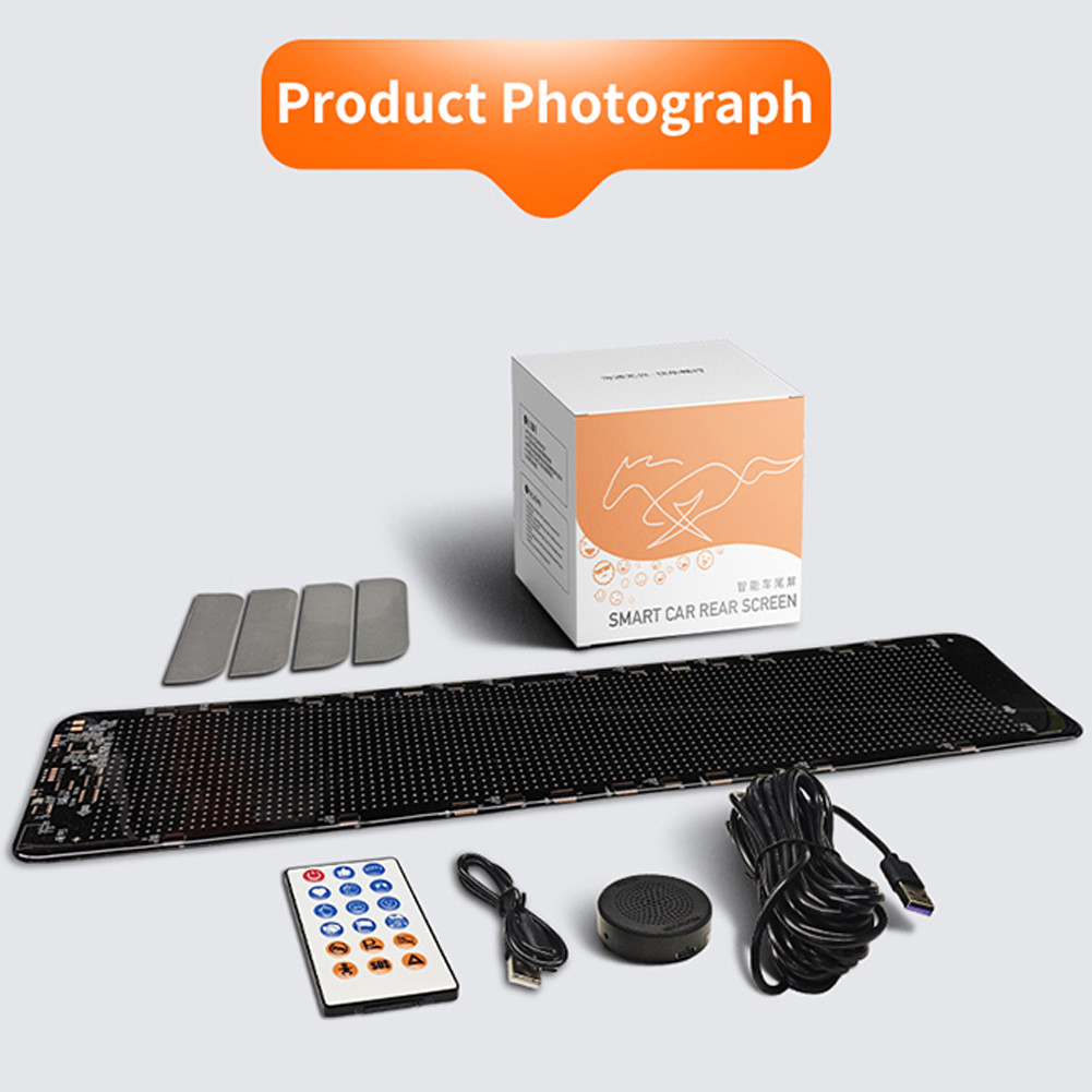 Devil Eyes LED Panel Light DIY Programmable LED Demon Eyes Flexible Display Screen Demon Eyes