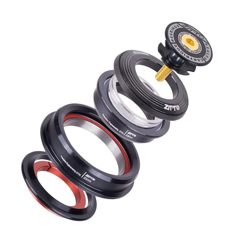 Ztto Headset 42Mm 44Mm 56Mm Zs44 Is42 Is52 Zs56 1-1/8" 28.6Mm Straight Cone Tube Fork Frame 4444S
