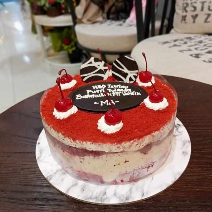 Red Velvet Cake Cake Birthday Kue Redvelvet Kue Ulang Tahun