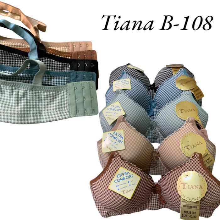 havr- Bh Wanita Tiana B108 Bra Cup Besar Bra Busa Tanpa Kawat Tebal Tipis