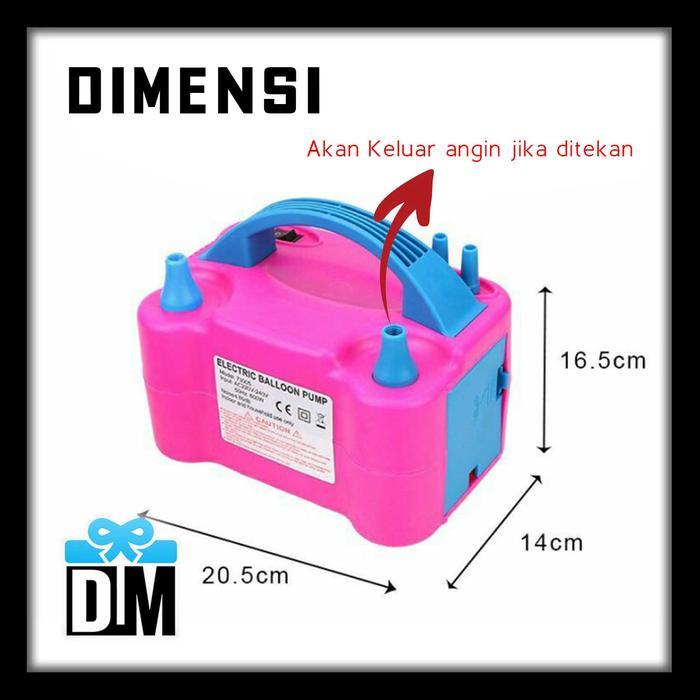 rsob- Mesin Pompa Tiup Balon Udara Elektrik Super Cepat Peniup Balon Blower