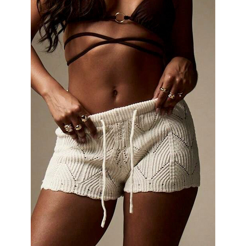 Summer vacation wearing pull over casual and comfortable vacation underwear handmade crochet