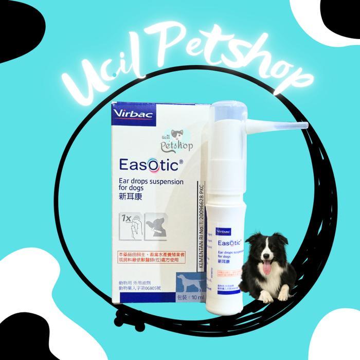 Easotic 10ml Virbac Tetes Telinga Dog Anjing Anti Jamur / Bakteri / Otitis Eksterna