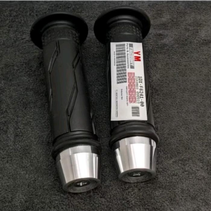 New COD Handgrip Motor Yamaha HandGrip Handfat Jalu Chrome Crom Model PCX Handgrip Mio, Aerox, Nmax,
