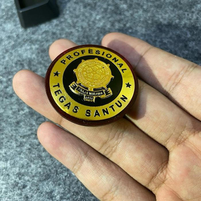 ASLI Lencana Satpol PP Emblem Satpol PP Lengkap READY STOCK