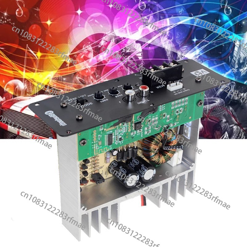 Bluetooth 5.0 Car Audio Power Amplifier Max 12V Subwoofer Power Amplifier Board Bluetooth Amplifier