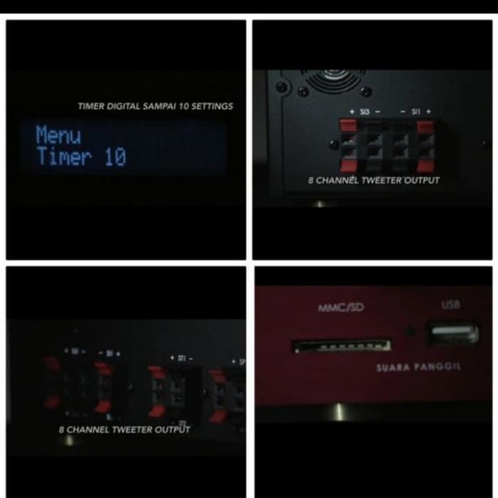 Ampli walet AUDAX AXM GARUDA 3 player 8ch